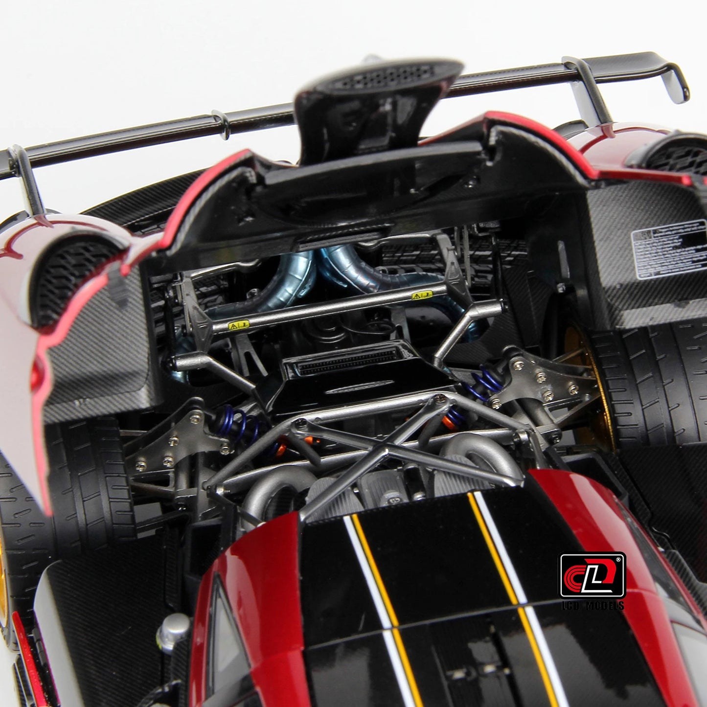 LCD CLD Diecast model 1/18 scale Pagani Imola Metal static decoration Holiday gift collection