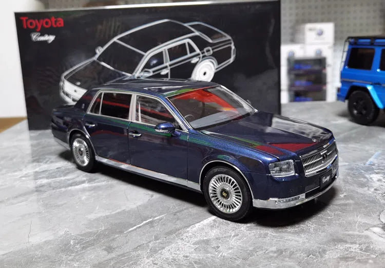 LCD 1/18 Car Model TOYOTA Century Car Model Simulation Model Diecast Model Collect Ornament Boy Custom Birthday Boy Toy Gift