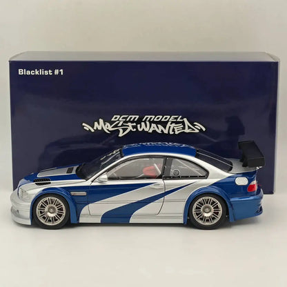 Bmw M3 Gtr E46, Dcm 1:18 Need For Speed Alloy Car Bmw Limited Collection Diecast Ornaments Custom Decoration Gift