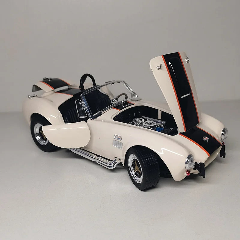 Luying 1:18 Scale Alloy 1964 Shelby Cobra 427S/C Miniature Toy Classic Car Simulation Diecast Model Souvenir Display Collection