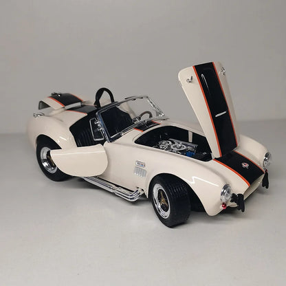 Luying 1:18 Scale Alloy 1964 Shelby Cobra 427S/C Miniature Toy Classic Car Simulation Diecast Model Souvenir Display Collection