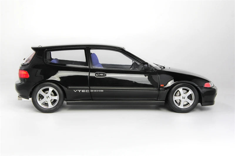 LCD 1/18 Car Model Honda Civic Mk5 EG6 Car Model Simulation Model Diecast Model Collect Ornaments Boy Custom Birthday Toy Gift