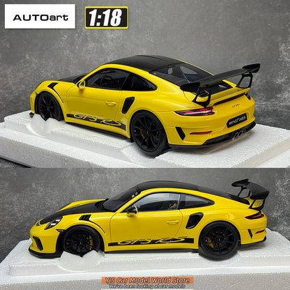 AUTOART 1/18 Porsche 911 (991.2) GT3 RS Weissach Package Car model  Send to a friend  Personal collection Static ornament