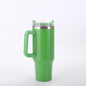 Personalized 40oz Customized Thermos Cups/Handle & Straw - Custom Name/Photo Insulated Stainless Steel Cup
