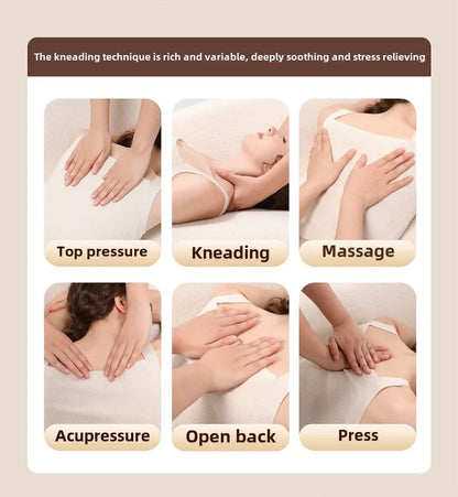 Multifunctional Massage Cushion Full Body Electric Shoulder Neck Waist Back Kneading vibrations Massage Chair With Heat Removabl