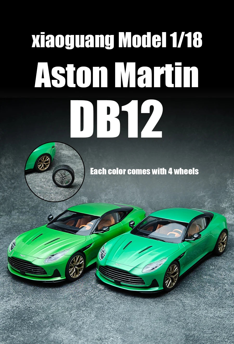 Xiao Guang 1/18 Aston Martin DB12 Car Model