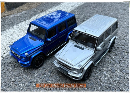 AUTOART 1:18 G63 2017 Car model SUV  Personal collection of holiday gifts