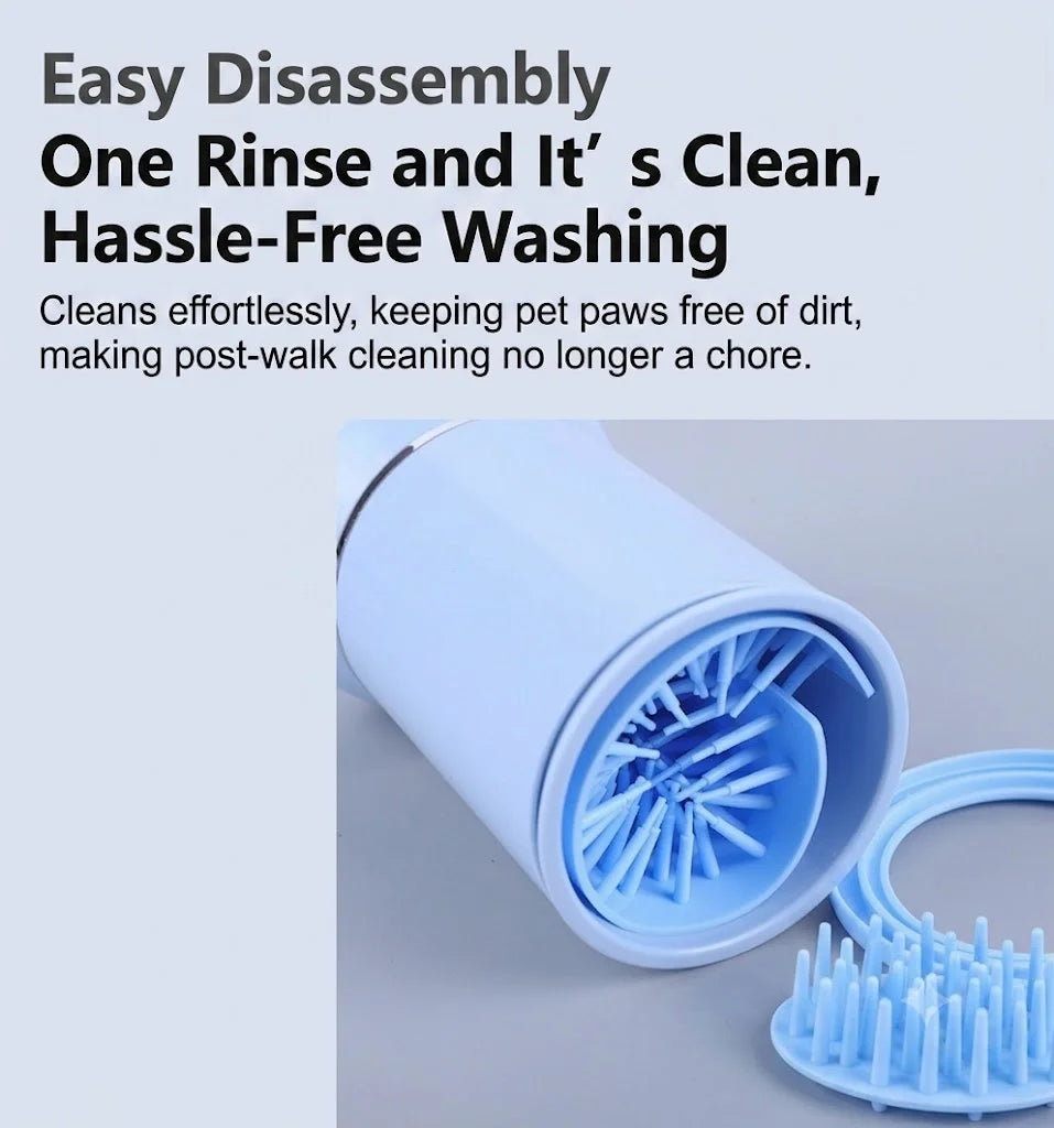 New Pet Foot Washing Machine Household Wash Electric Dog Paw Cleaner for Pet Foot Washing Machine