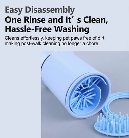New Pet Foot Washing Machine Household Wash Electric Dog Paw Cleaner for Pet Foot Washing Machine
