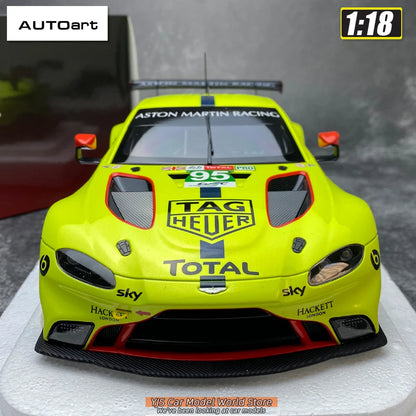 AUTOart 1/18 SCALE Aston Martin Vantage GTE Le Mans Pro 2018 Car model Static collection Furniture for display