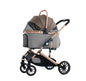 Pet Stroller Comfortable Pet Travel Carrier For Small Medium Dog Cat Folding Puppy Trolley With Storage Basket Pet Carriers