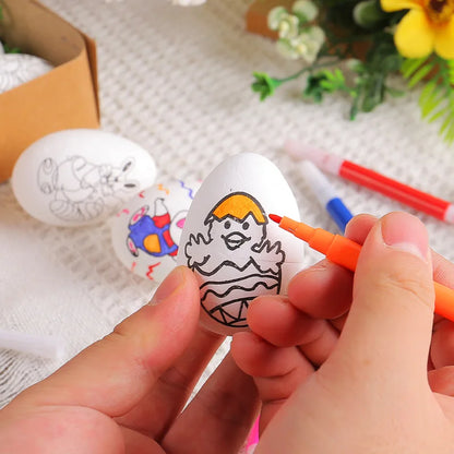 DIY Hand-Painted Easter Eggs, Easter Home Décor, Creative Easter Gift for Easter Party