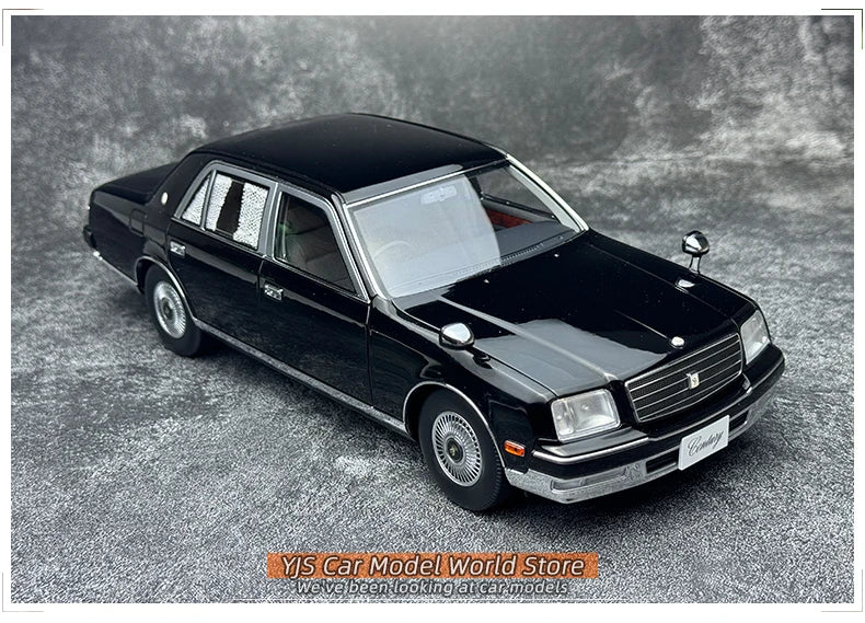 Almost Real Car model 1/18 Toyota Century alloy full open model 1997 black Static collection Collect Holiday gift