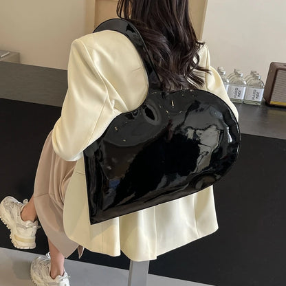 Fashion Large Capacity Interior Compartment Shoulder Bags Sewing Thread High Quality Bags for Women Zipper Pu Women's Handbags