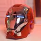 New AutoKing 1/1 Mk5 Iron Man Helmet Cosplay Voice Control Eyes with Light Model Toys for Adult Electric Wearable Gift