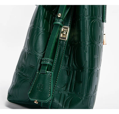 CH Classic Simple Solid Color Women's New Large Capacity Handbag Letter Element Women's Handbag