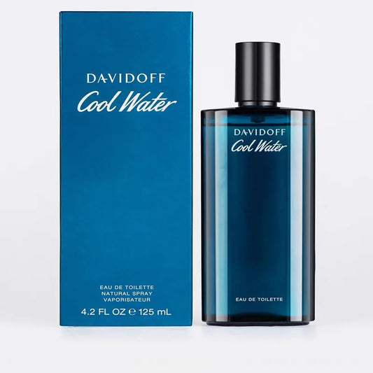 Davidoff Cool Water Eau De Toilette Spray For Man - Fresh Lavender And Sophisticated Sandalwood Notes, 4.2oz(125ml)  ﻿
