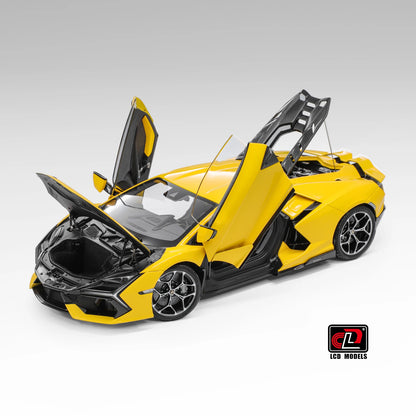 LCD Cast model collection 1:18 Lamborghini Revuelto Collection of metal sports car models