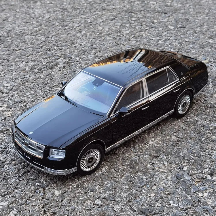 LCD 1/18 Car Model TOYOTA Century Car Model Simulation Model Diecast Model Collect Ornament Boy Custom Birthday Boy Toy Gift