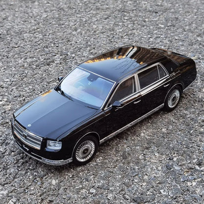 LCD 1/18 Car Model TOYOTA Century Car Model Simulation Model Diecast Model Collect Ornament Boy Custom Birthday Boy Toy Gift