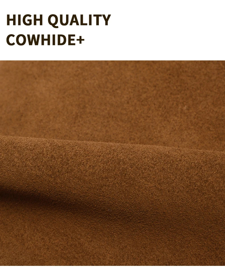 Women's Cow Genuine Leather Tote Bag suede commuting Cowhide Handbags Large Capacity Designer Luxury velvet Bags