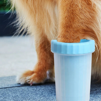 Popular new fully automatic pet foot washing cup dog and cat paw cleaner portable paw cleaning tool