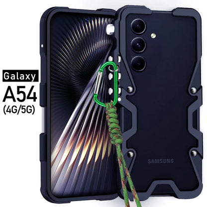 Luxury Aluminum Metal Bumper Case For Samsung Galaxy A54 A53 A15 A25 A35 A52 A52S A55 A72 A73 Case Shockproof Cover Funda Coque