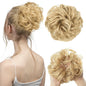 Synthetic Messy Hair Bun Extensions Big Curly Elastic Hair Scrunchies Hairpieces Chignon Donut Updo Hair Pieces for Women