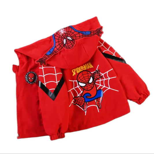 Jackets Unisex Sports Coats 1-10 Years Children Cartoon Outerwear Kids Casual Clothes