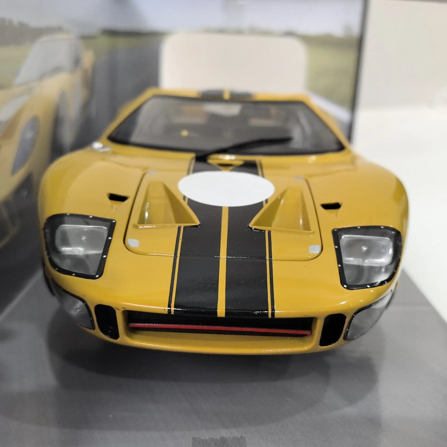 Diecast SOLIDO 1/18 Scale FORD GT40 Racing U1 Alloy Car Model