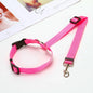 Pet Dog and Cat Seat Belt Car Headrest Restraint Adjustable Safety Rope Car Seat Belt Dog Accessories for Small Dogs (1Pc)