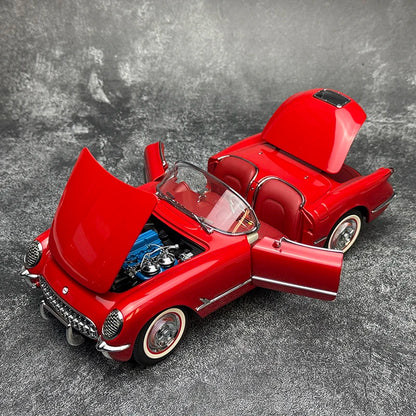 AUTOart diecast model 1/18 Corvette (1954) – Elvis Edition car model static display holiday gift collection