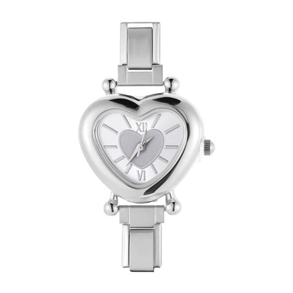 2026 Women's DIY 9MM Width Italian Elastic Charm Stainless Watch Bracelet Bangle For Party Friend Birthday Jewelry Gift