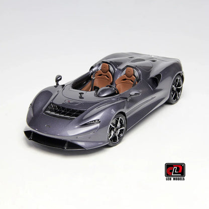LCD Diecast car model 1:18 McLaren ELVA car model metal static display collection