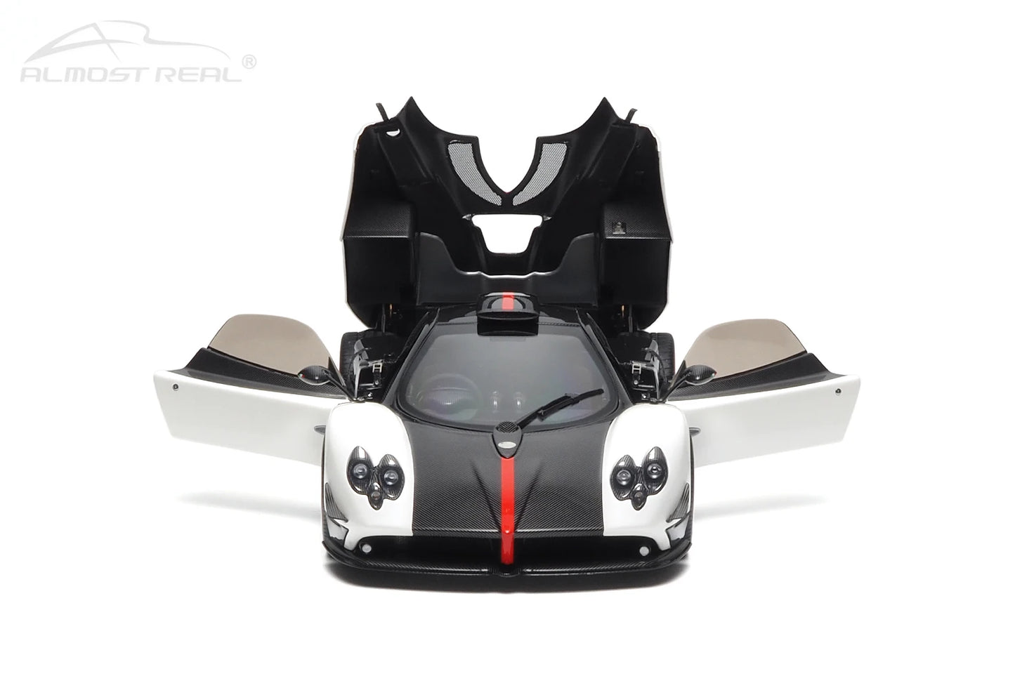 Almost Real 1:18 Pagani zonta Zonda F 2005 Geneva Motor Show car model alloy collection gift to friends and family