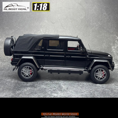 Almost Real diecast model 1:18 G 650 Landaulet G650 SUV car model alloy collection gift to friends and family