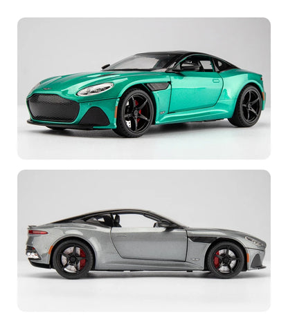 Aston Martin DBS Superleggera 1:24 Alloy Sports Car Diecasts & Toy Vehicles Metal Car Model Simulation Collection Toys Gift