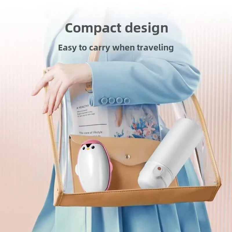 Washable Lint Remover Penguin Clothes Roller Portable Pet Hair Remover Dust Removal Eliminator Brush Hair Sticky Cleaning Tools