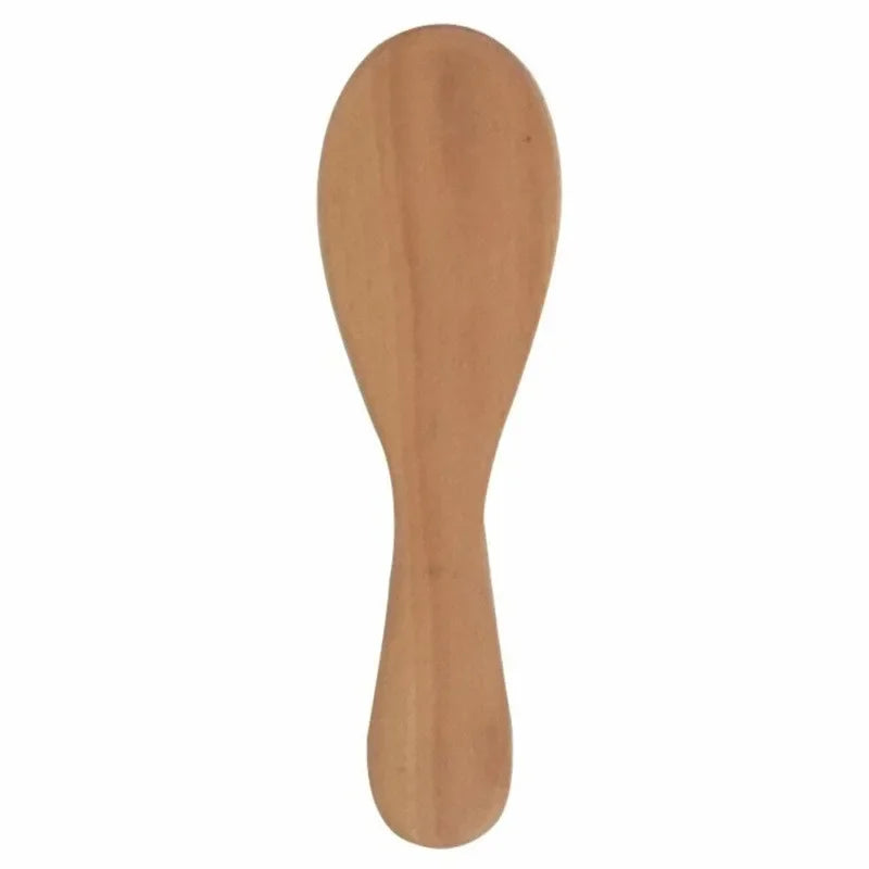 Newborn Baby Wool Wood Brush Comb Head Massage Tool Portable Baby Comb Bath Brush Comb，Special for Real Hair Wigs