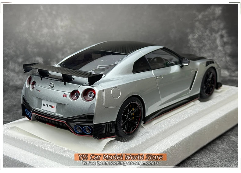 AUTOart 1:18 FOR Nissan GT-R35 NISMO 2022 SPECIAL EDITION Sports car model Car model Holiday gift Static ornament