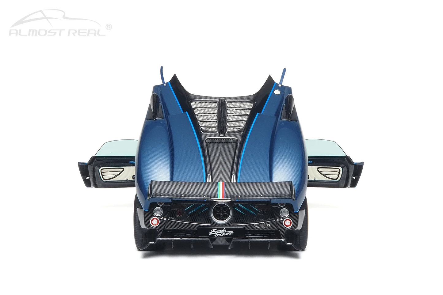 Almost Real diecast model 1:18 Pagani Zonda Tricolore - 2010  car model alloy collection gift to friends and family