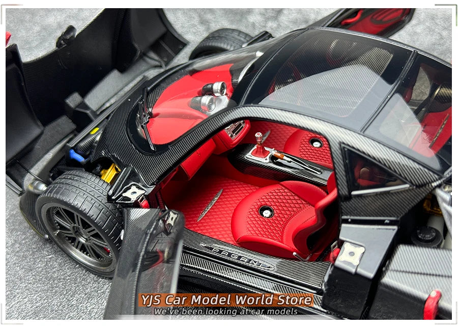 Almost Real 1:18 Pagani zonta Zonda F 2005 Geneva Motor Show car model alloy collection gift to friends and family