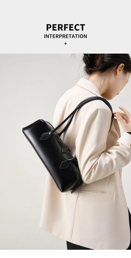 Genuine leather bag woman  luxury bag vintage long shoulder bag Handbags ladies underarm Bag Shopping bag