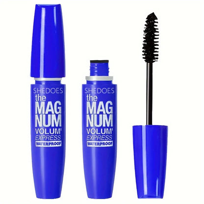 Black 4D Mascara Thickening, Lengthening, Curling, Waterproof Liquid Fiber Mascara