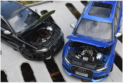 1/18 AUDIRS RS6 RS 6 Avant C7 WELL Diecast Model Toy Cars Boys Girls Gifts