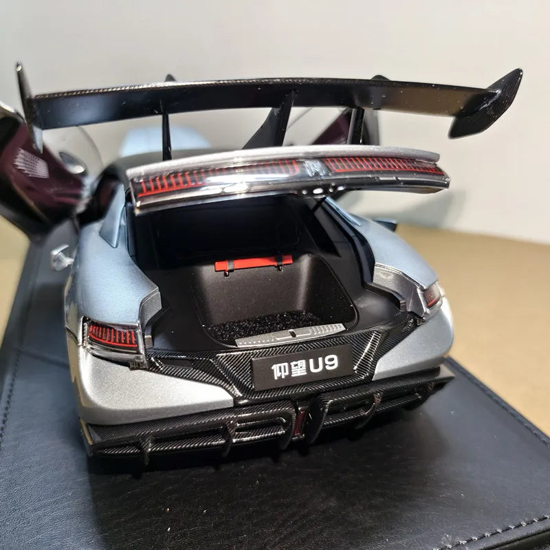 BYD YANGWANG U9 1:18 Official Alloy Car Model High-End Sport Coupe Collectible Vehicle Model For Enthusiasts