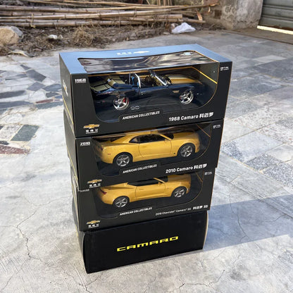 GM Chevrolet 1:18 Camaro 1968-2016 Diecast Model for Collections Display and Gift