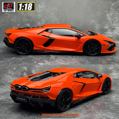 LCD Cast model collection 1:18 Lamborghini Revuelto Collection of metal sports car models