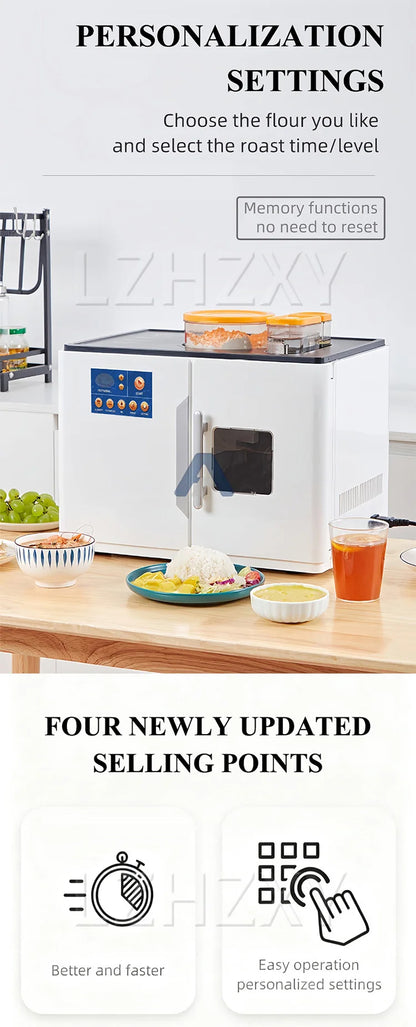 Fully Automatic Flatbread Maker Thin Pancake and Corn Tortilla Machine Automatic Programmable Handheld Pancake Maker