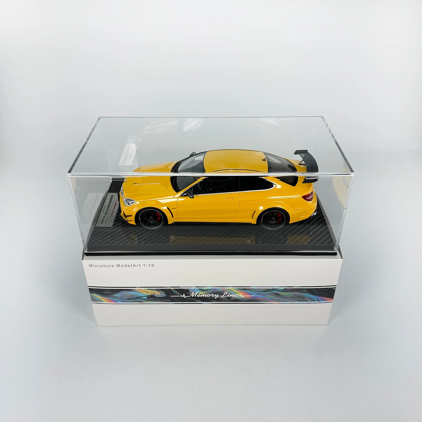 1/18  C 63 Black Series resin model Memory Line collectibles